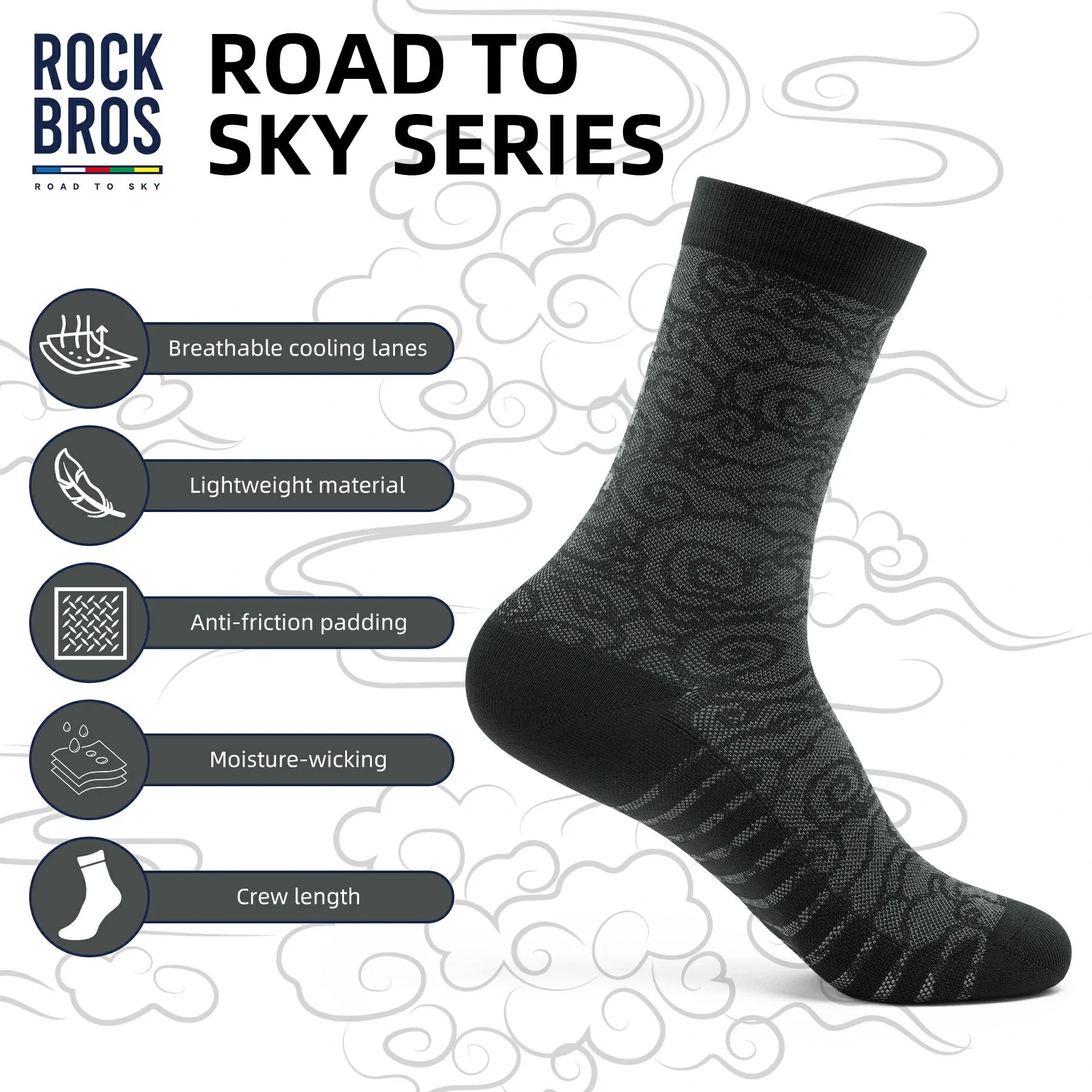 ROCKBROS-bike-socks-breathable-fabric-antibacterial