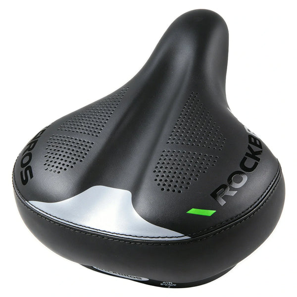 Adjustable Air Cushion Bike Saddle Wide Comfort Shock Absorbing Seat