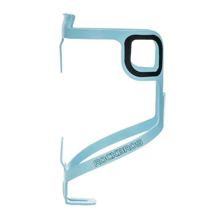 ROCKBROS Lightweight 27 g aluminium bike bottle cage with secure bottle retention, weather-resistant finish and universal fit.
#Color_Blue