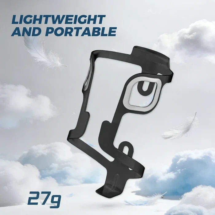 ROCKBROS Lightweight 27 g aluminium bike bottle cage with secure bottle retention, weather-resistant finish and universal fit.
#Color_Black