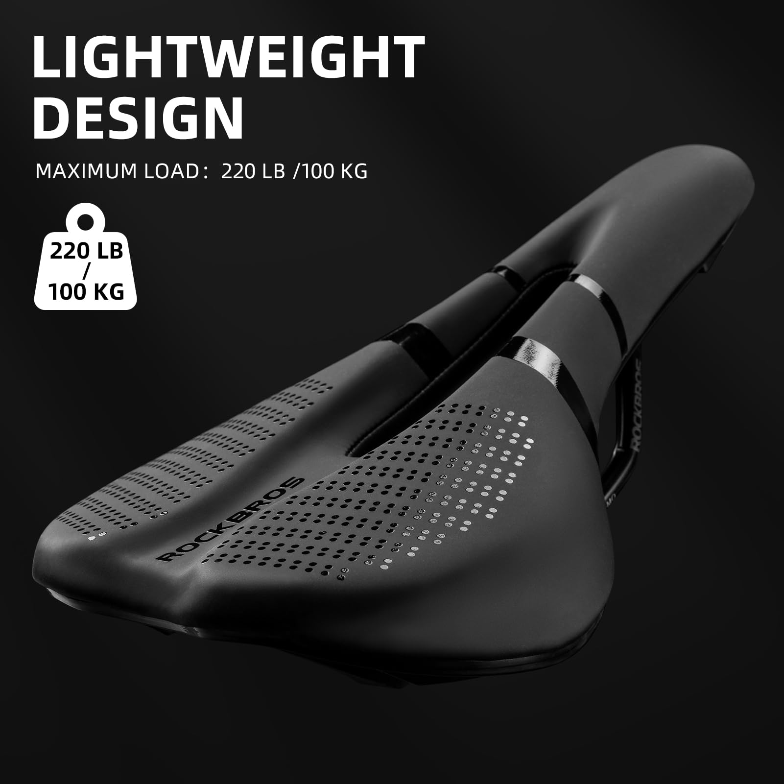 MTB bike saddle with anti-chafe ergonomic shape