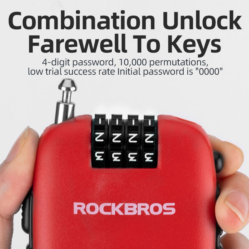 Combination Steel Cable Lock