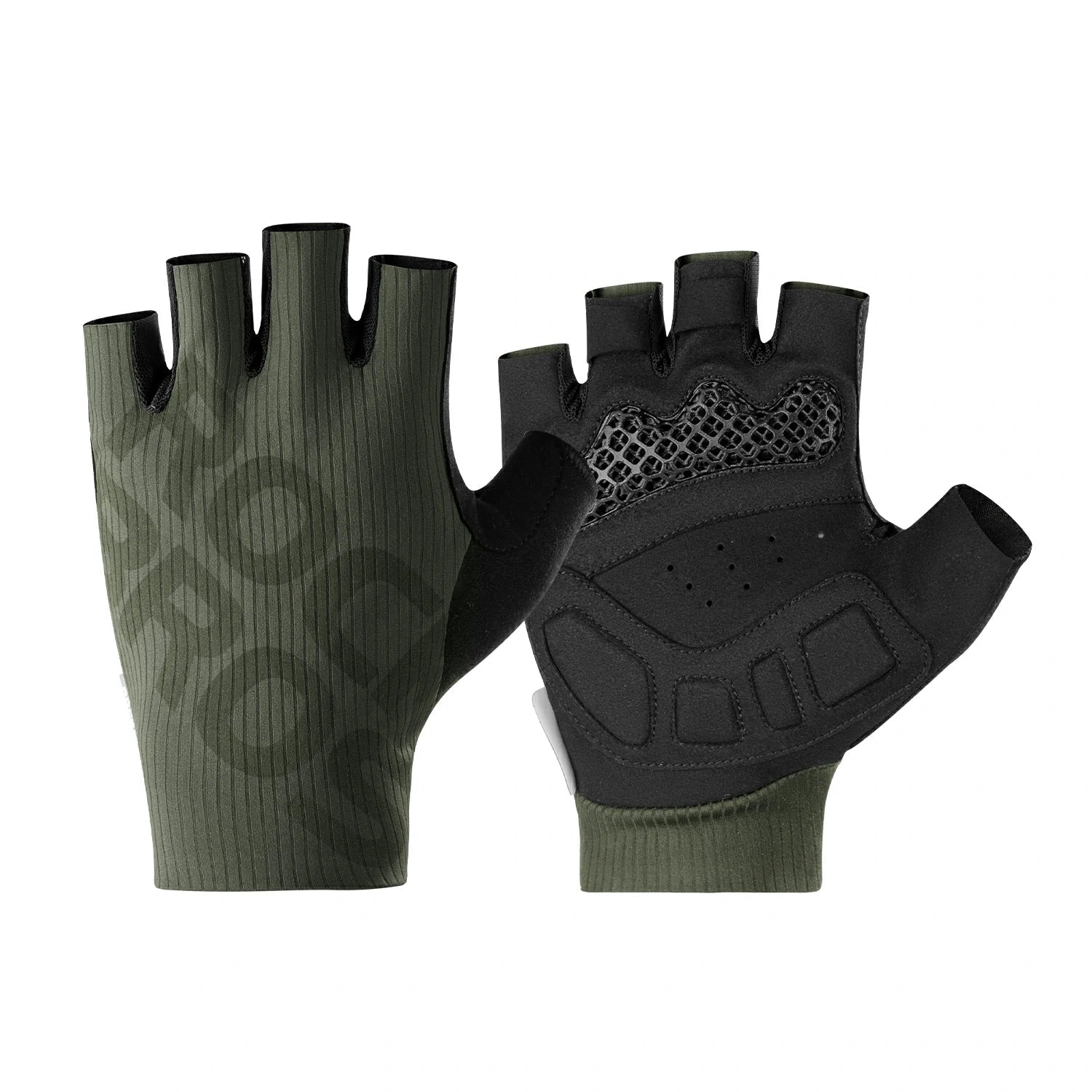 Cycling Half-Finger Gloves 3D-Pinted Palm Pad MTB Road-ROCKBROS