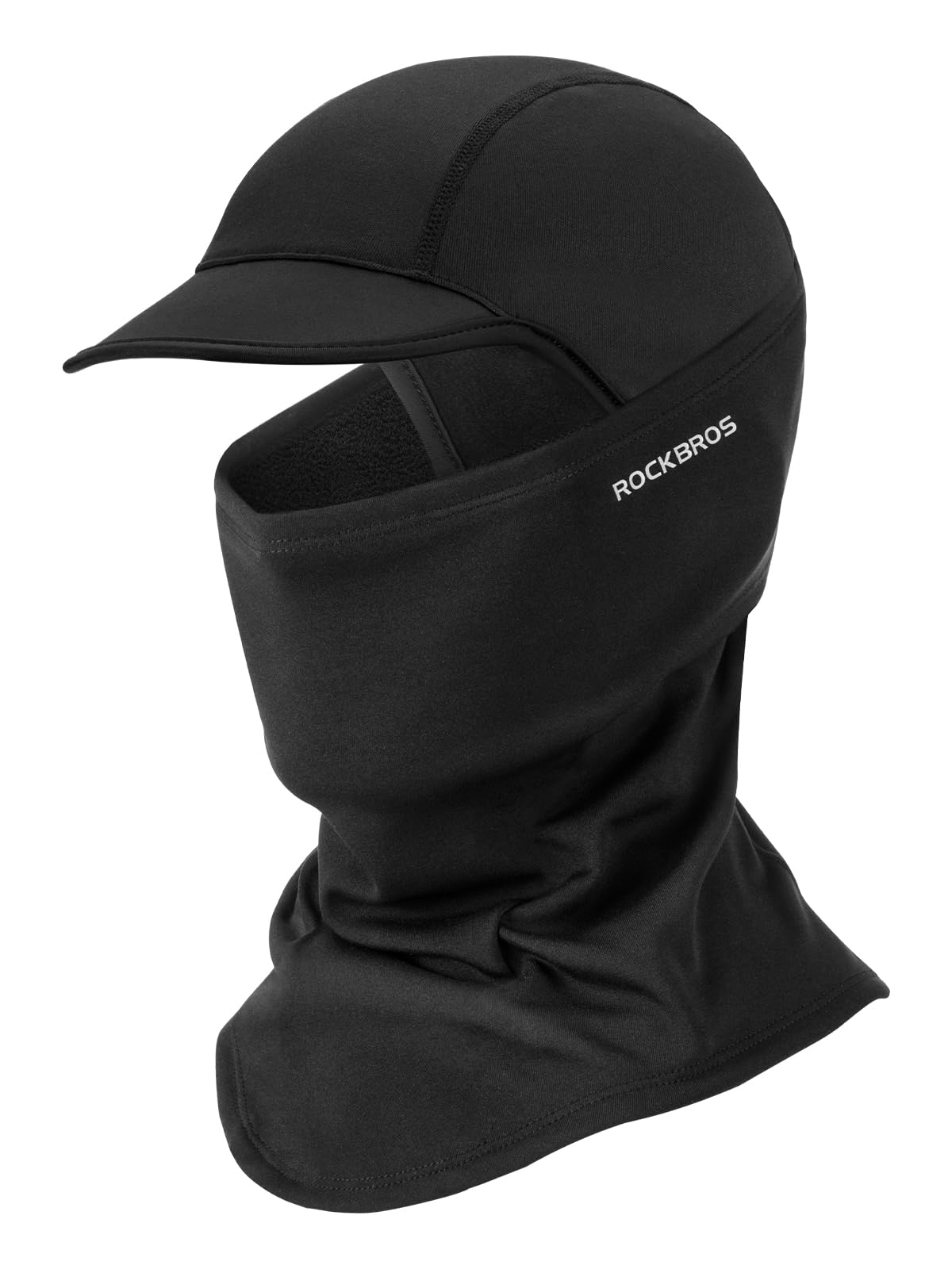 ROCKBROS Balaclava Thermal Full Face Ski Mask with Brim Windproof Neck Warmer