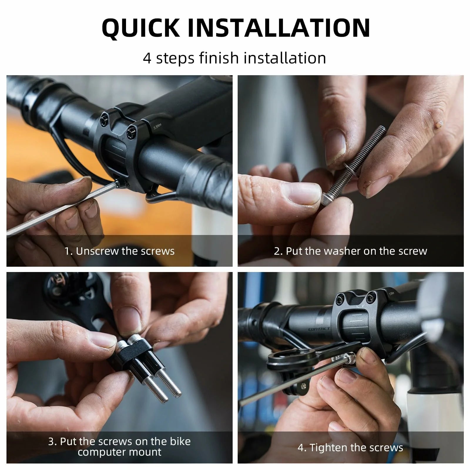 Out-Front Bicycle Bike Mount Designed for PCR/TCR Bike