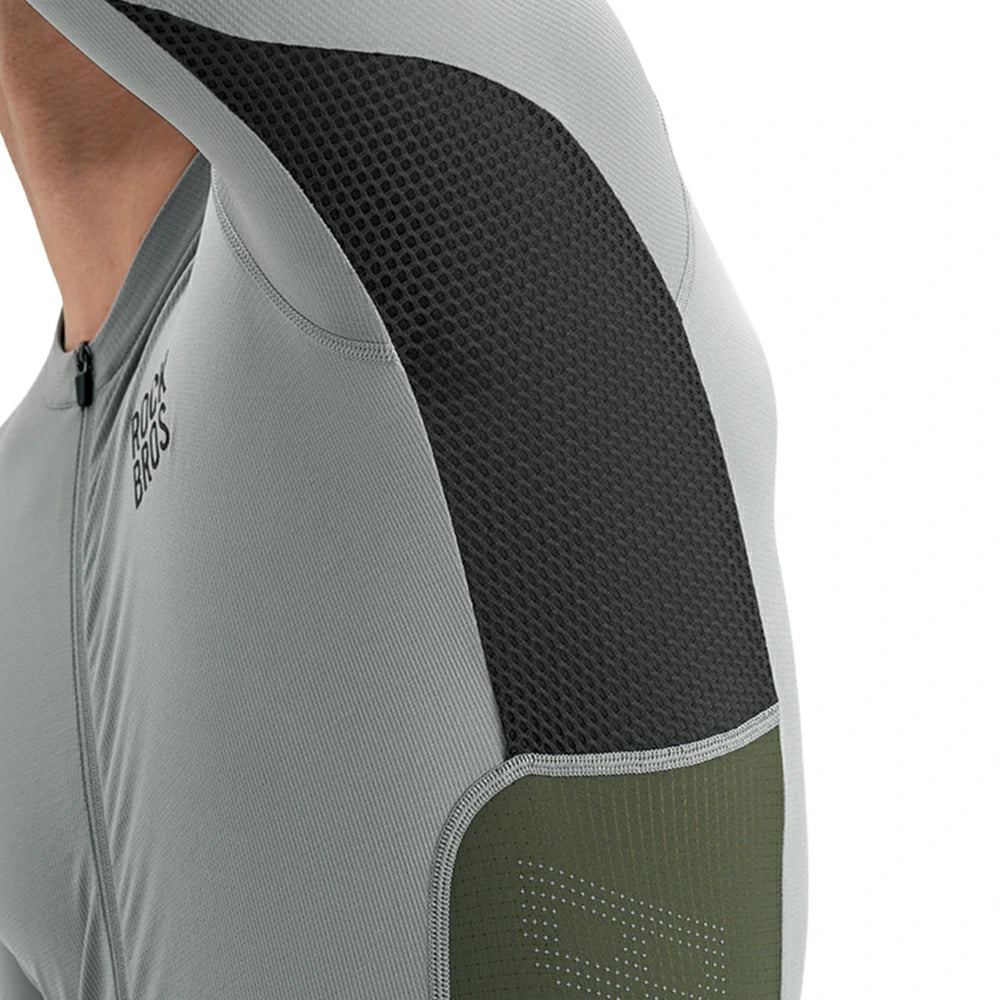 Men’s Long Sleeve Cycling Jersey Lightweight with Breathable Mesh Panels