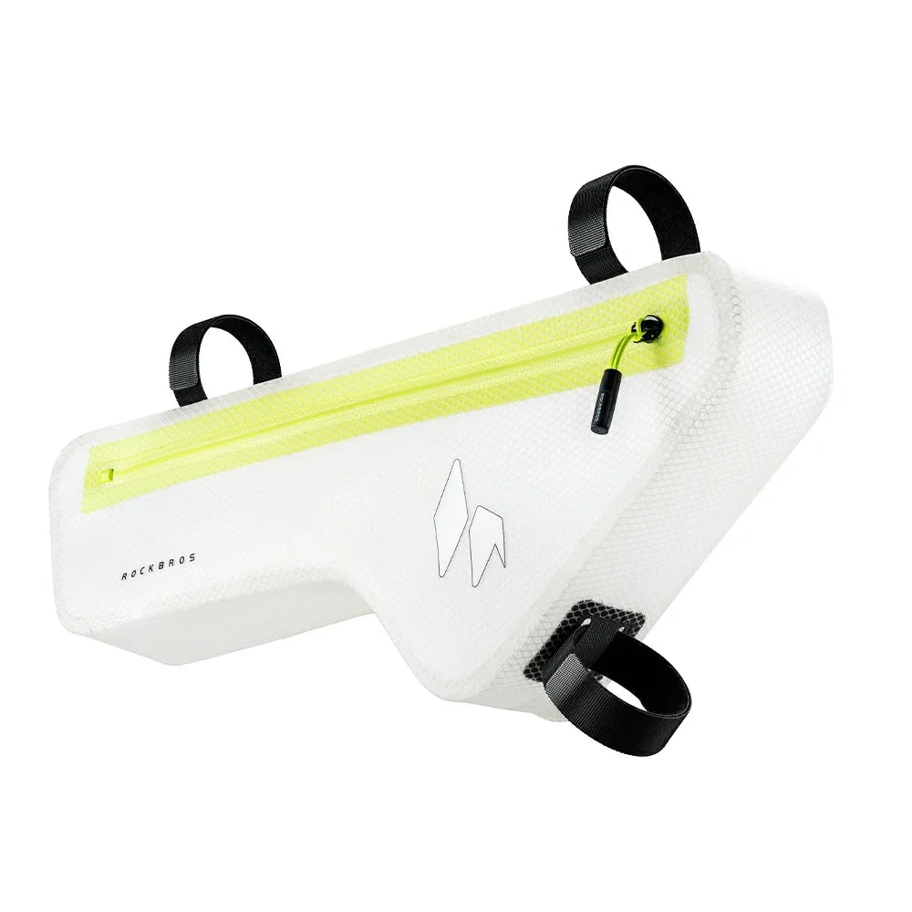 ROCKBROS 2.4L semi-transparent bike frame bag