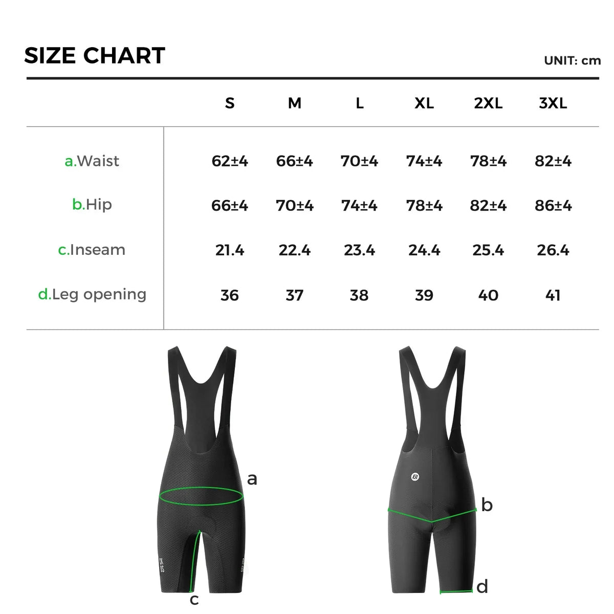 Men's padded breathable cycling bib shorts - image 7