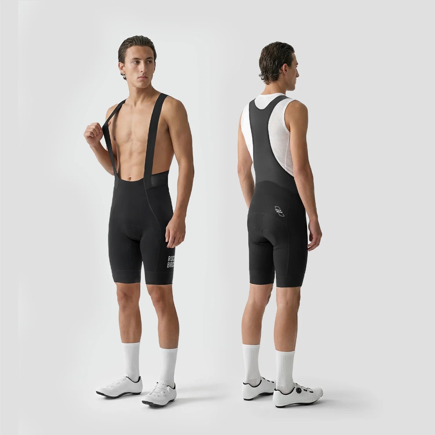 Men's Cycling Bib Shorts with Elastic Interface 3D Pad | ROCKBROS