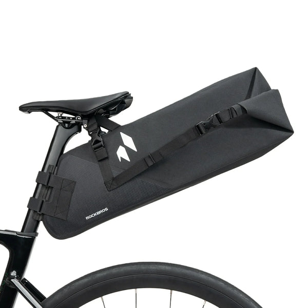 RideMate 100% Waterproof Bike Tail Bag 13L
