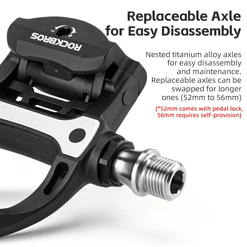 Road Carbon Fiber Clipless Pedals SPD