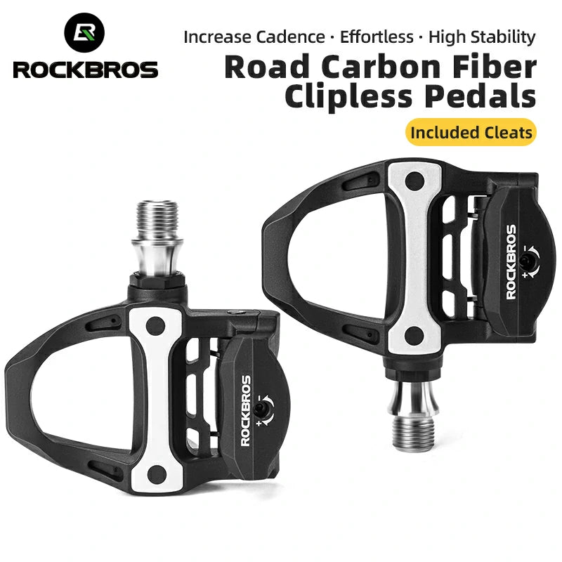 Road Carbon Fiber Clipless Pedals SPD