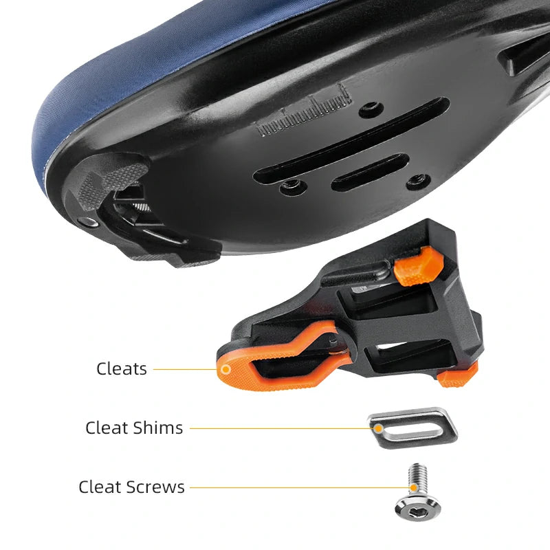 Road Carbon Fiber Clipless Pedals SPD