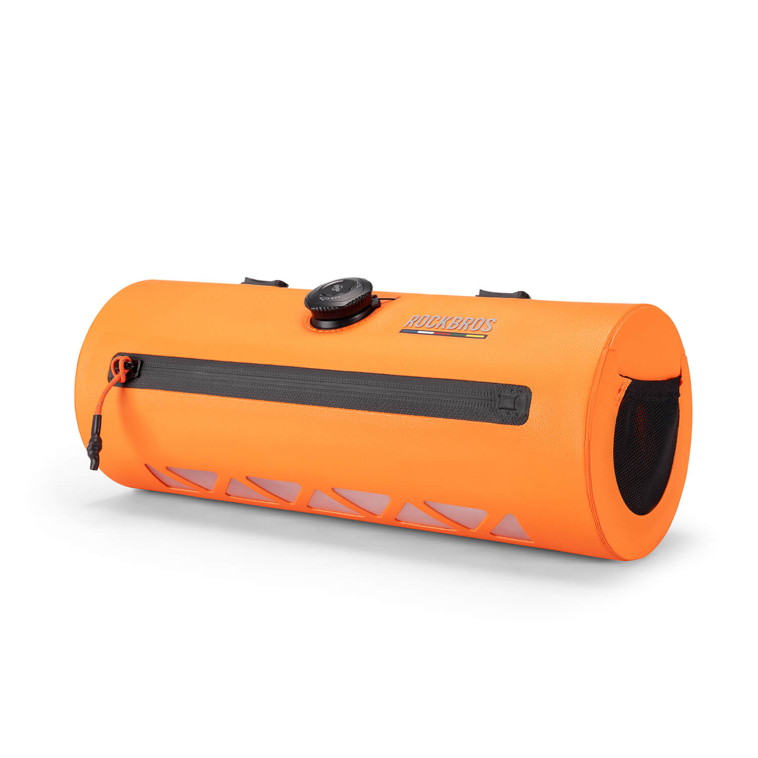 ROCKBROS Road-to-Sky handlebar bag AS-143, 100% waterproof design ideal for cycling in all weather conditions. #Color_Orange