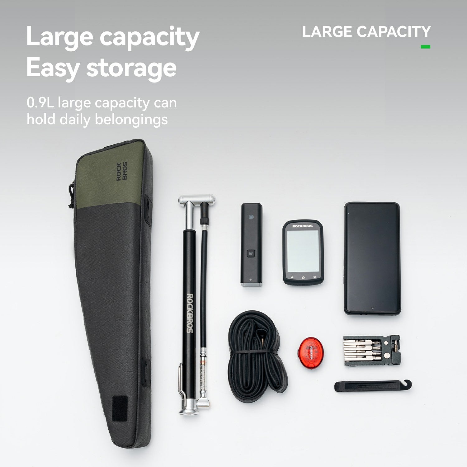 rockbros cycling gear eco-friendly tyvek bag