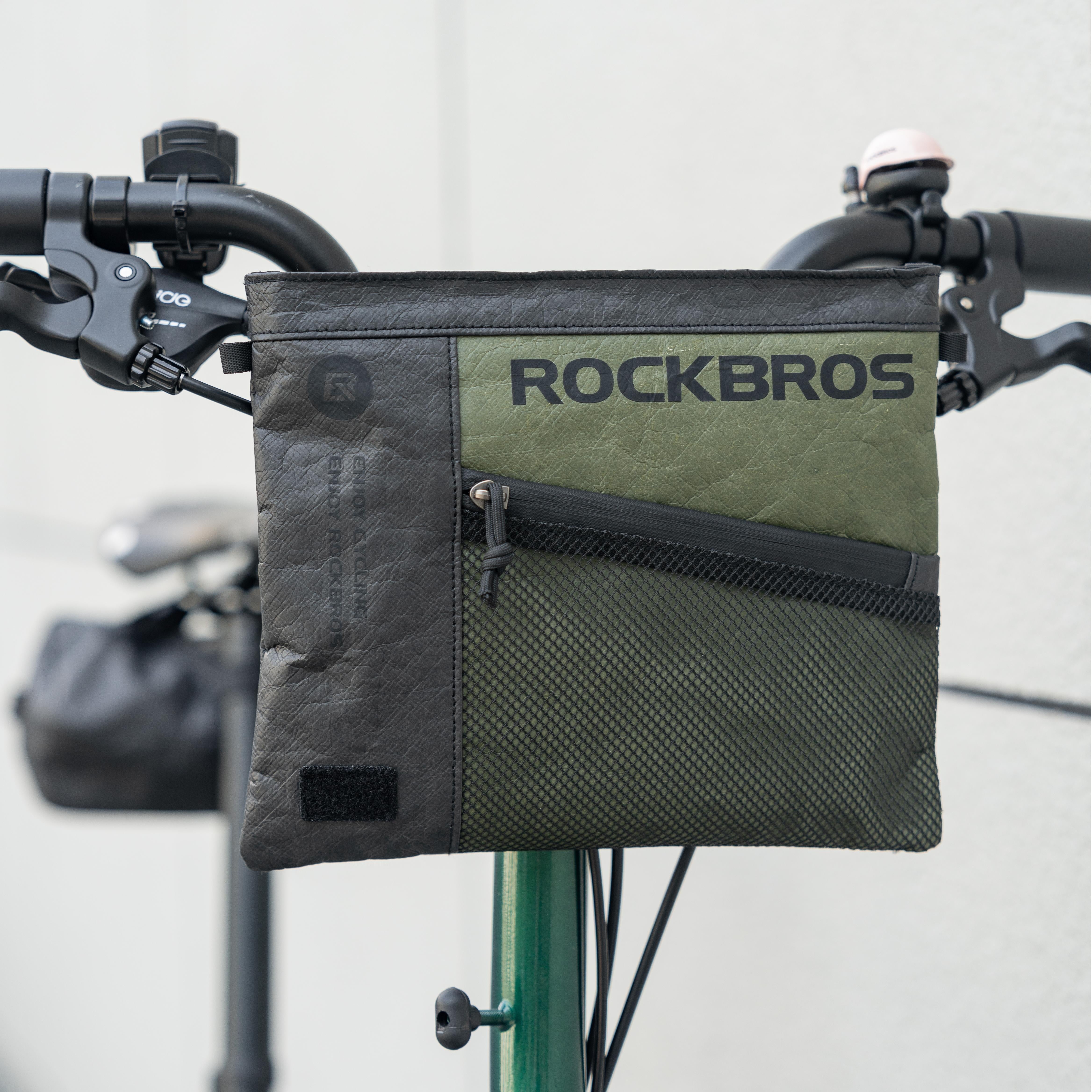 Sustainable Bike Handlebar Bag Crossbody Bag 1.5L-ROCKBROS
