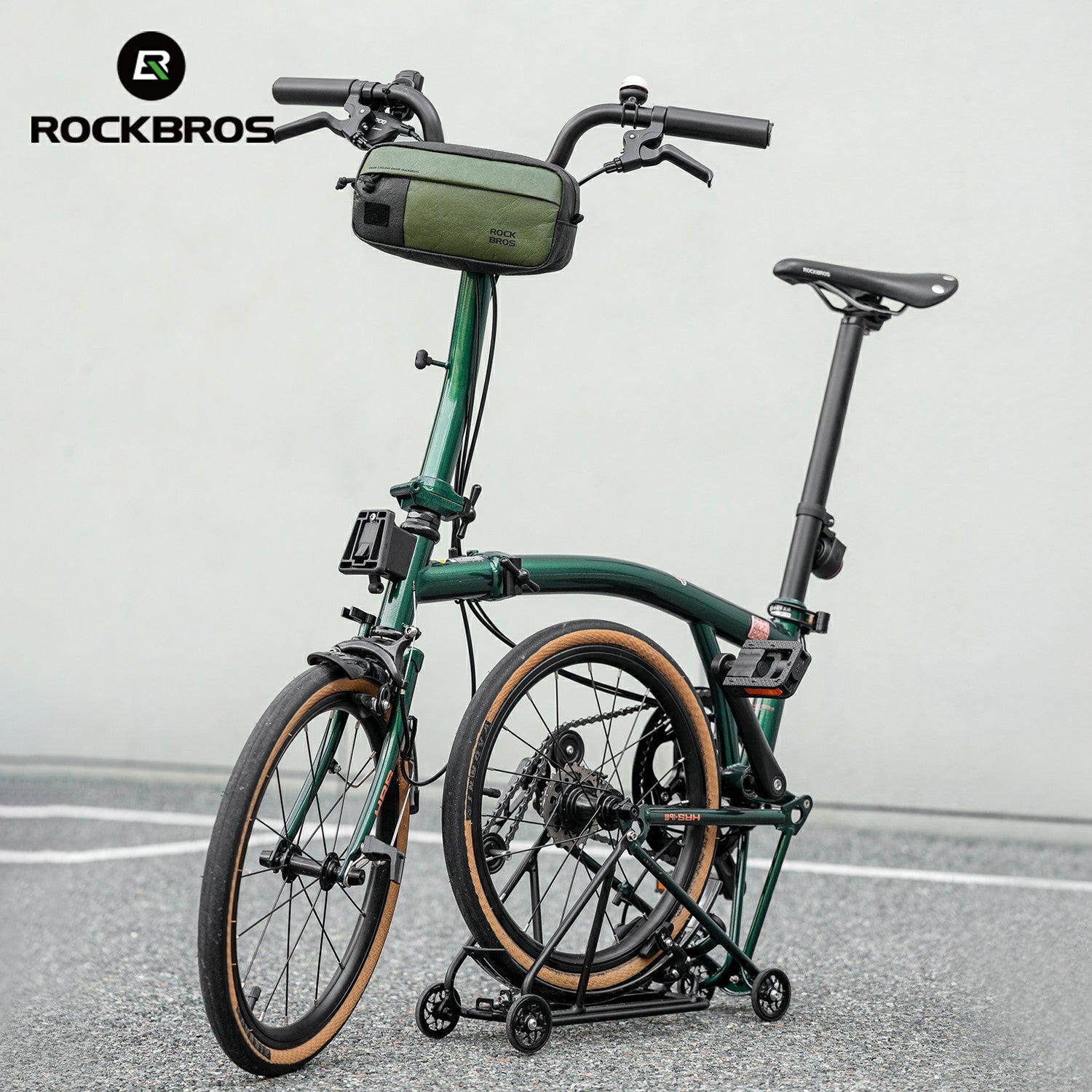 rockbros cycling bag eco-friendly multi-position carrying