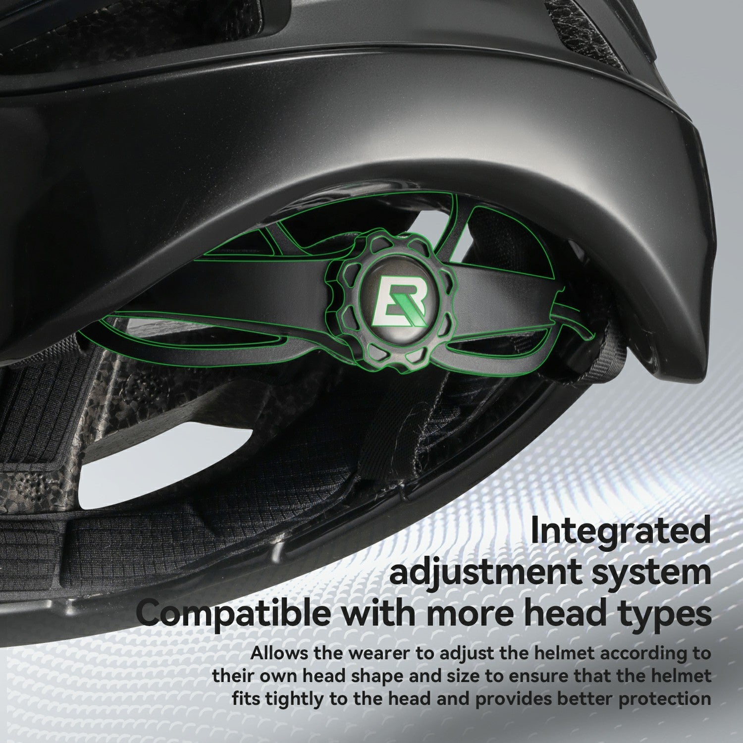 Riding Helmet with Bike Headlight and Tail Light Remote