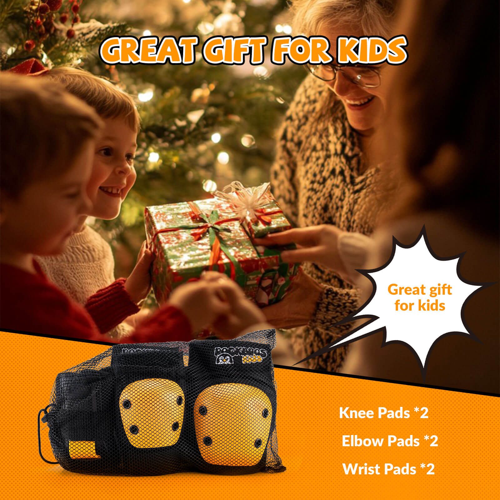 Kids Cycling & Skate Pads Set