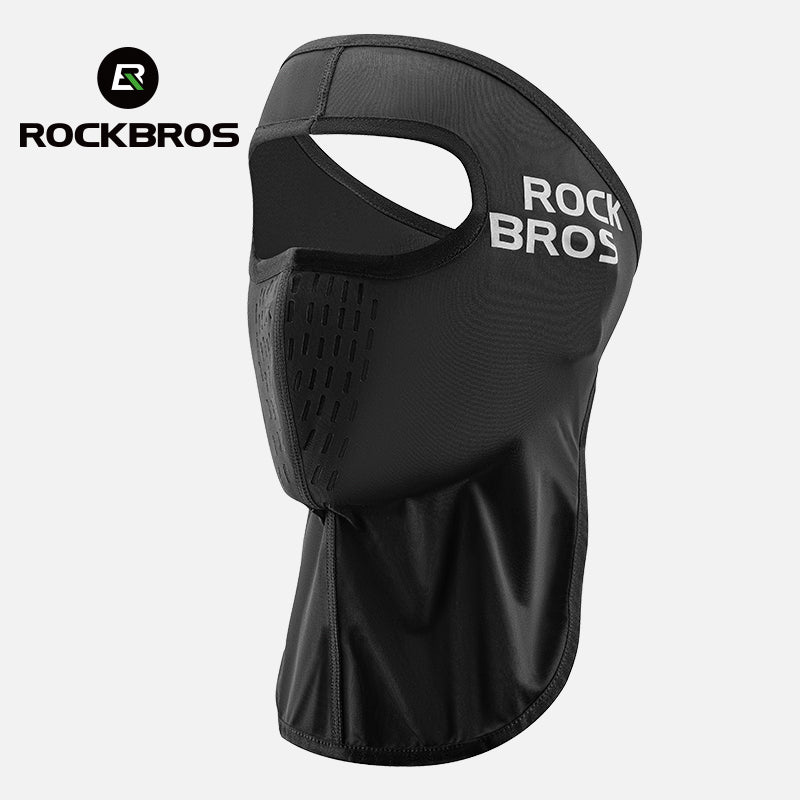 rockbros summer ice silk face mask for cycling and fishing#size_long