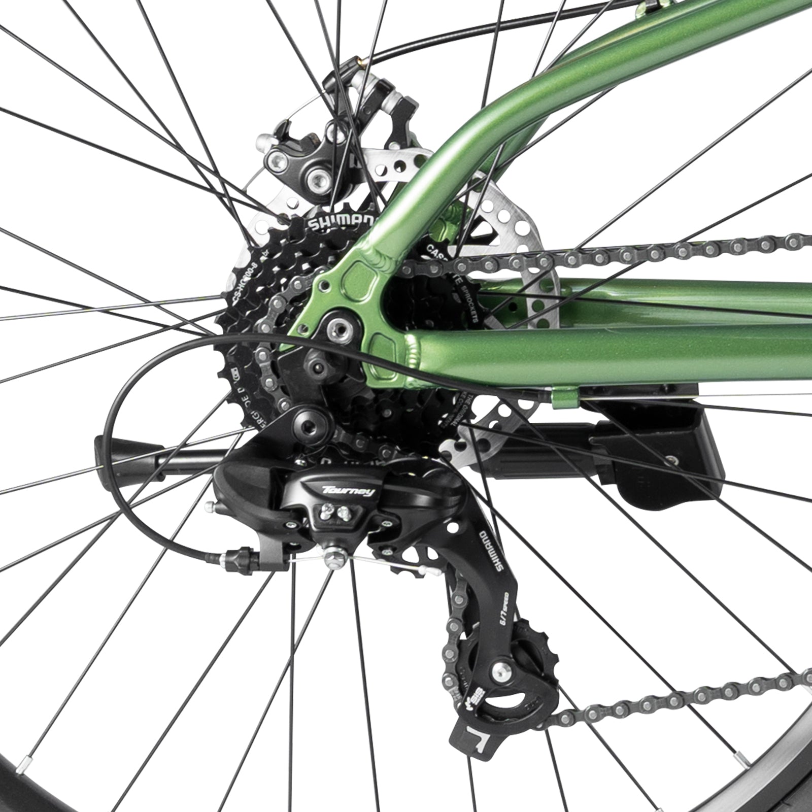scott-26-inch-folding-bike-rear-derailleur #color_green