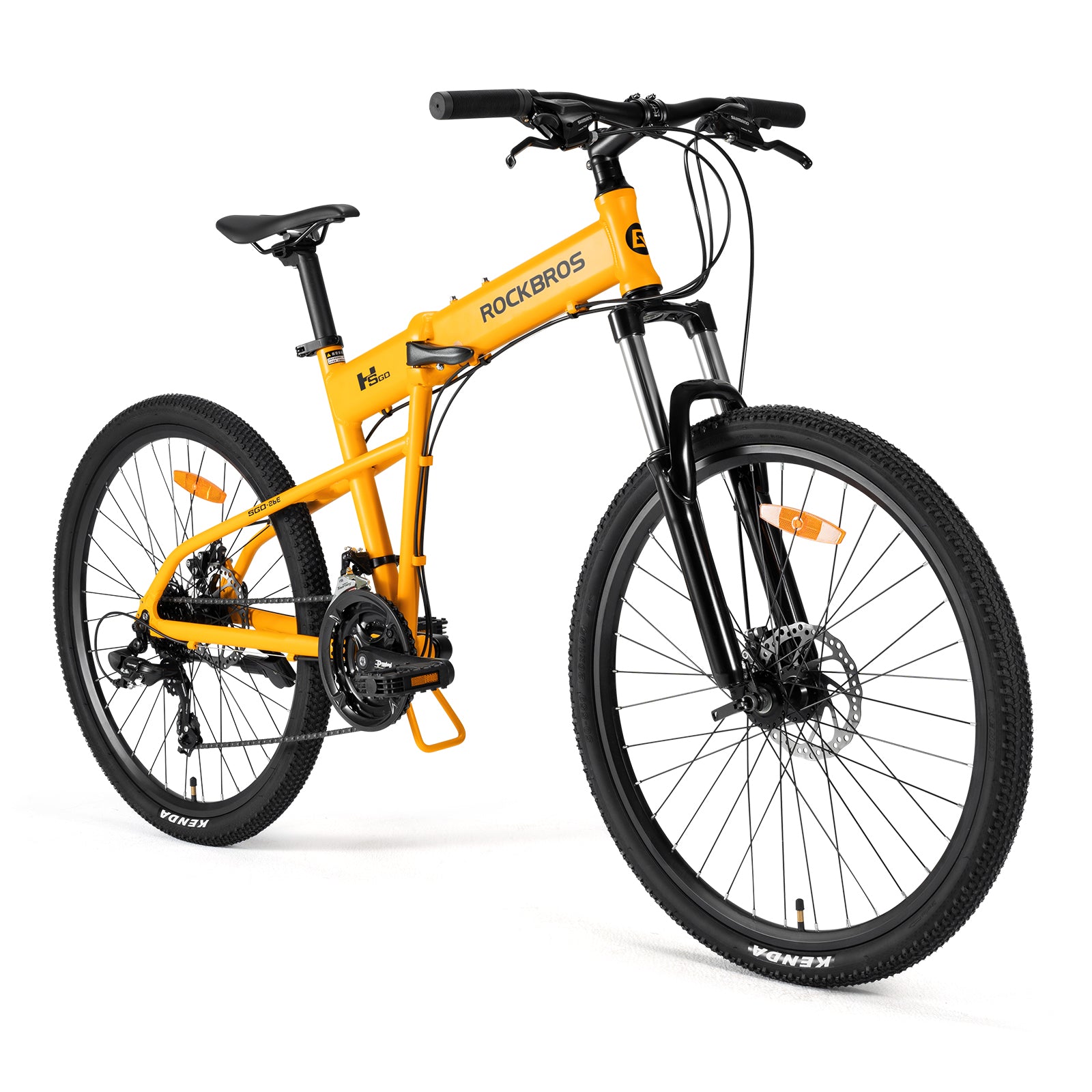 26-Inch Folding Mountain Bike Lightweight Alloy 24-Speed -Scott