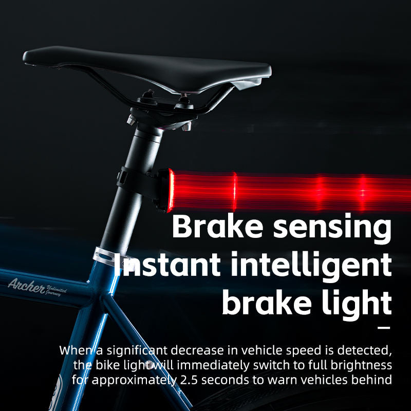 Smart Brake Sensing Bike Tail Light