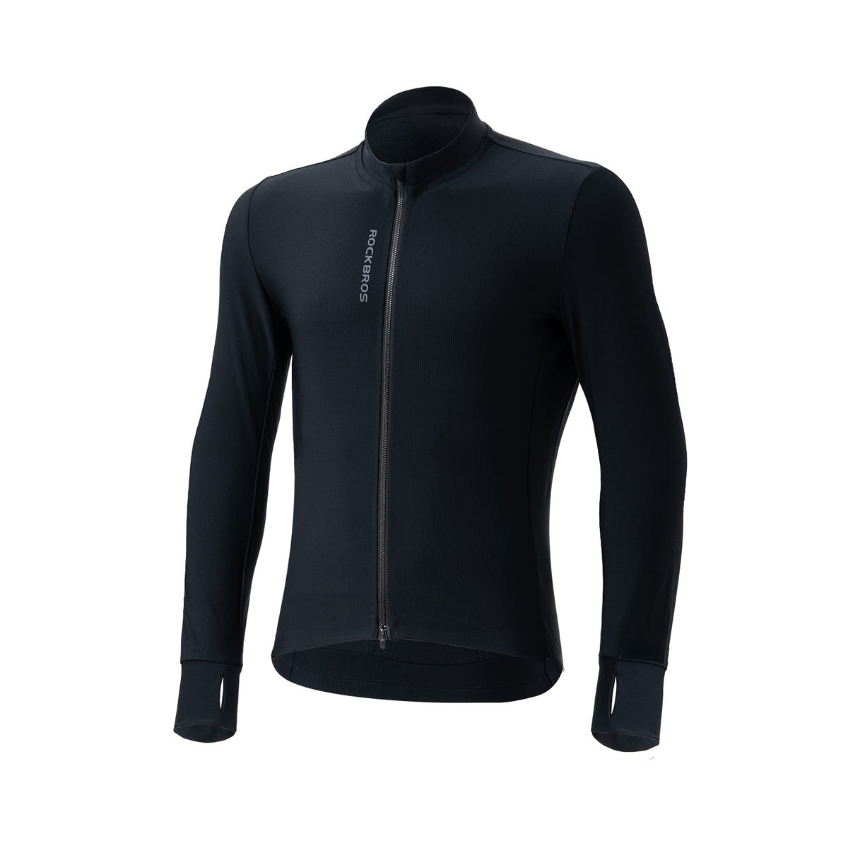 Thermal Cycling Jersey Winter for 59 –77°F Windproof Breathable-ROCKBROS