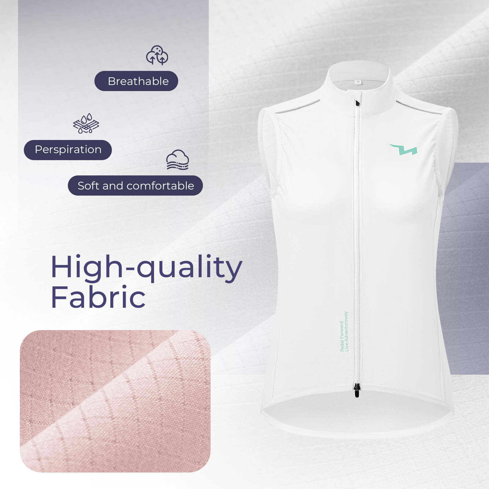 TVI Women's Cycling Vest Windproof