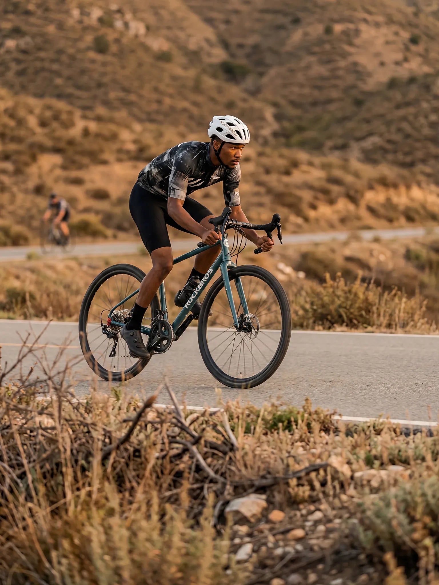 Men's Cycling Jersey Urban Camo#Type_Asphalt Echo