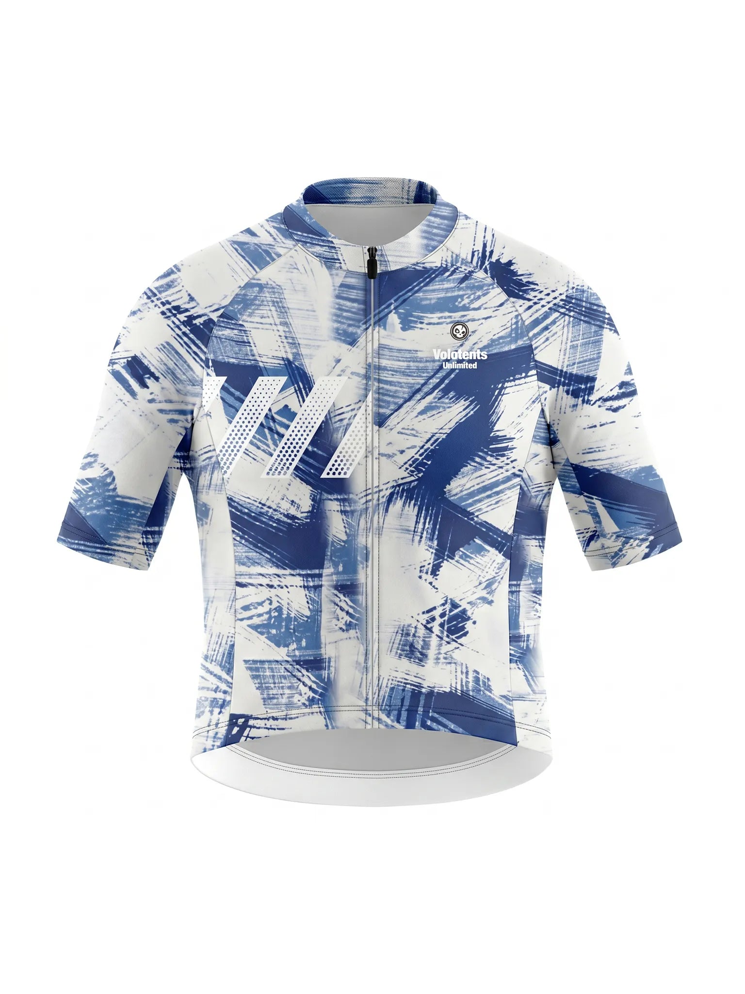 Men's Cycling Jersey Ink Burst#Type_Cobalt Strokes