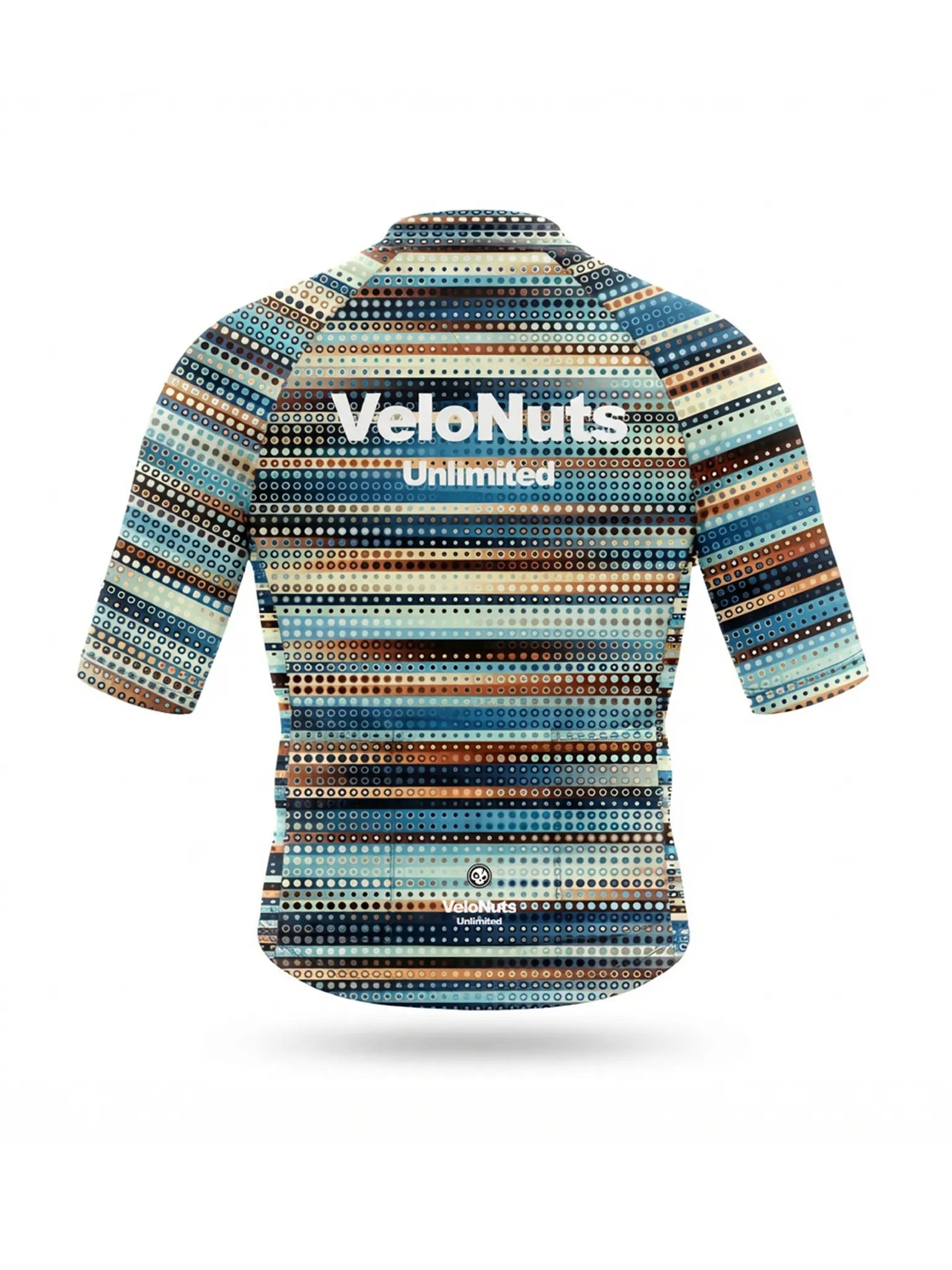 Men's Cycling Jersey Retro Signal#Type_Dotwave Stripe