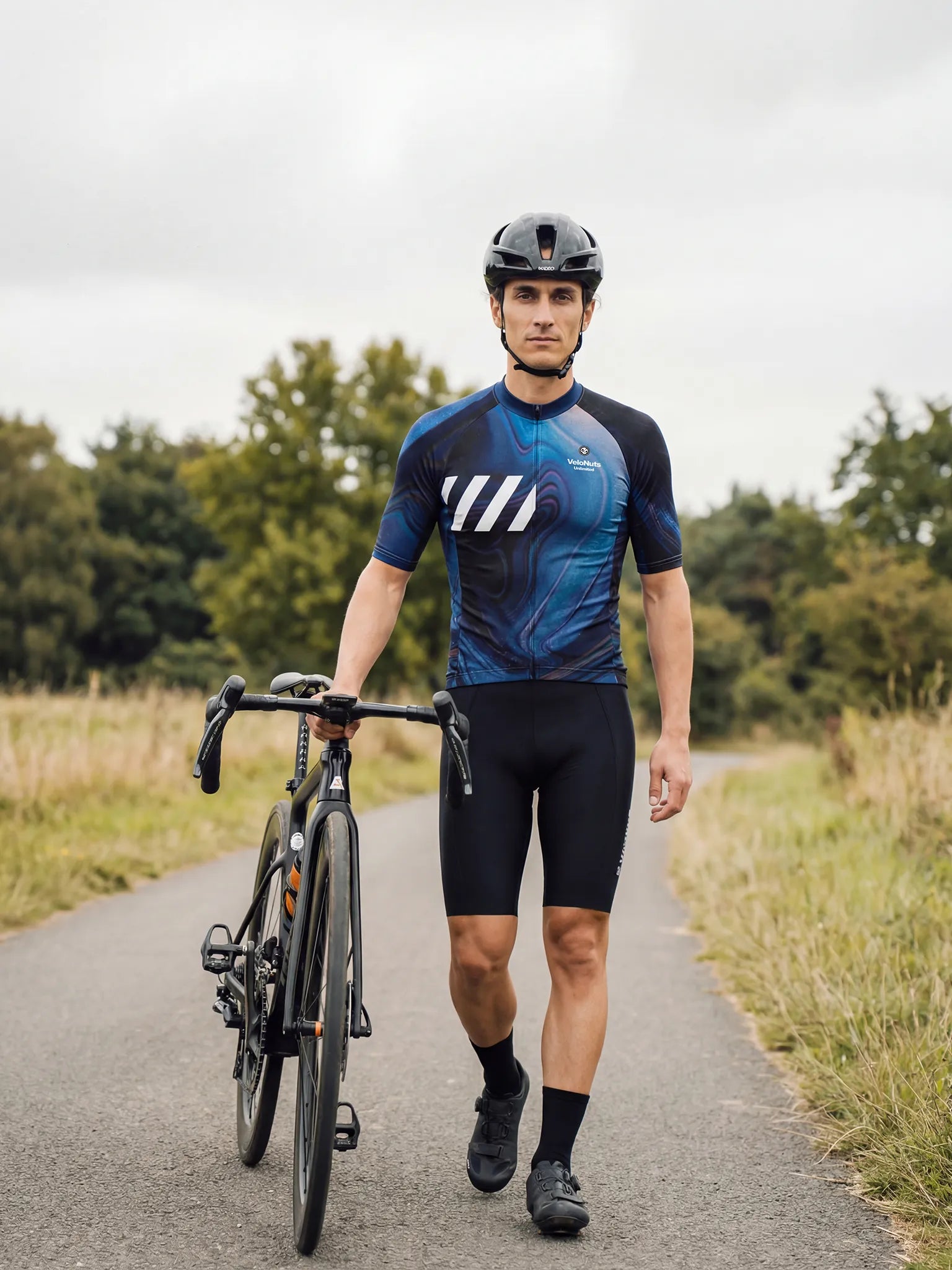 Men's Cycling Jersey Liquid Terrain#Color_Midnight Gyre