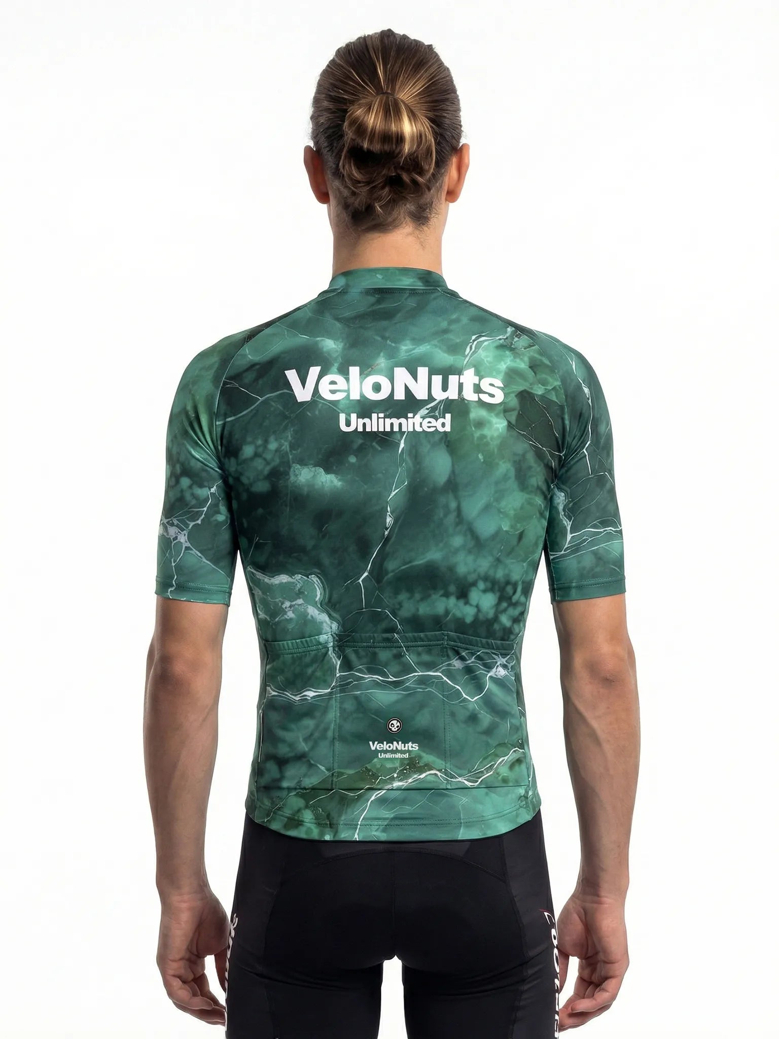Men's Cycling Jersey Liquid Terrain#Color_Emerald Vein