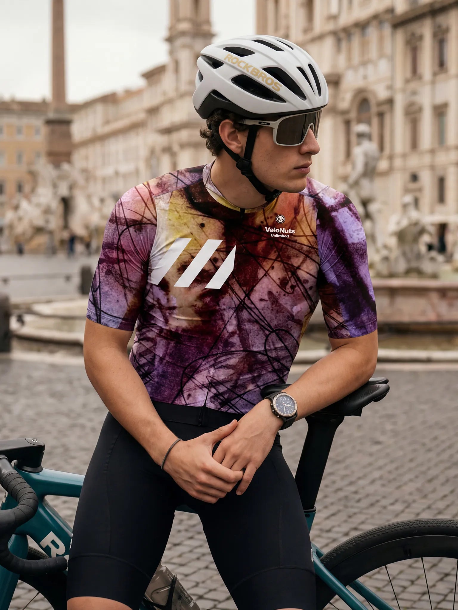 Men's Cycling Jersey Liquid Terrain#Color_Liquid Warp