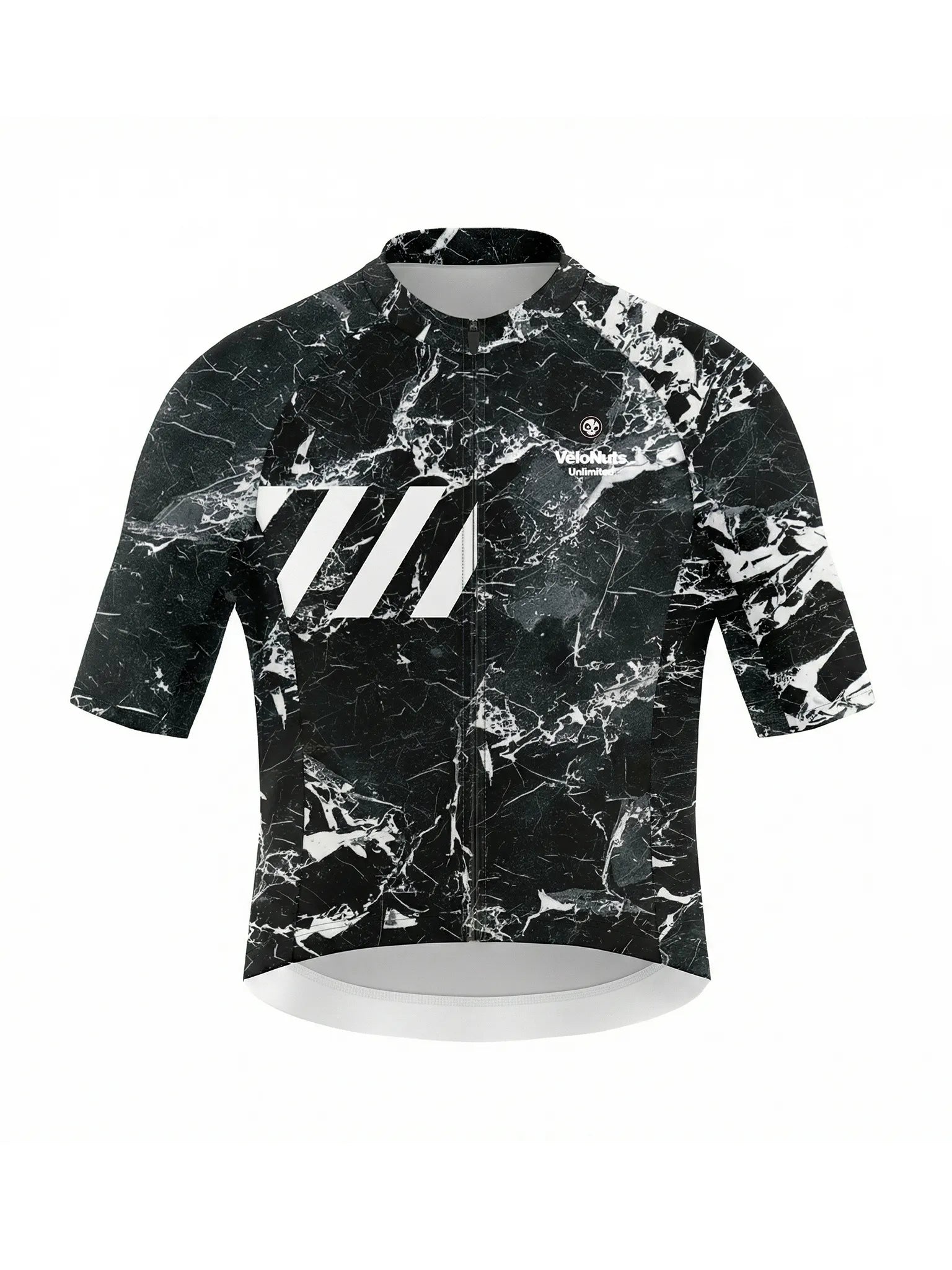Men's Cycling Jersey Liquid Terrain#Color_Noir Marble