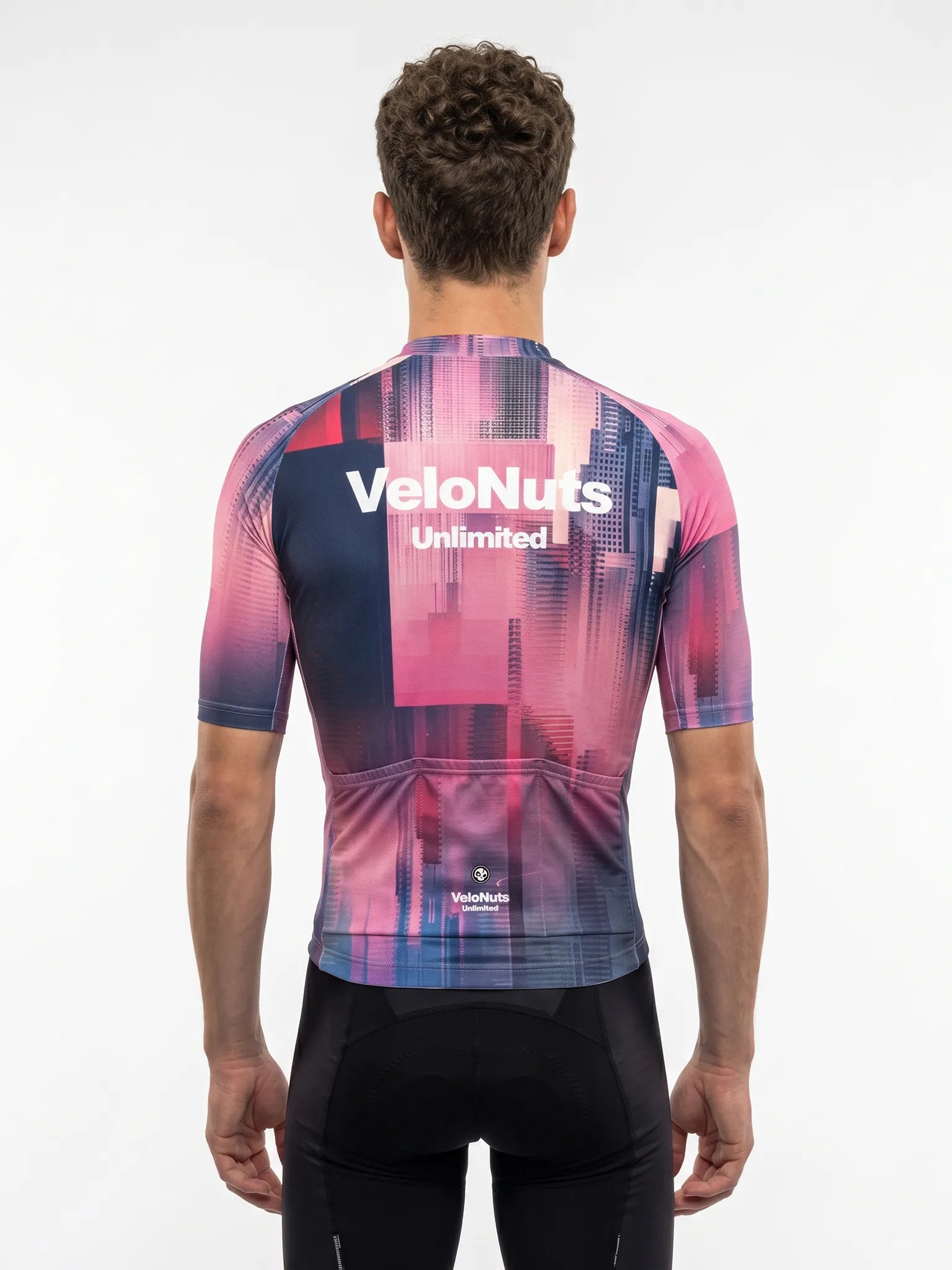 Men's Cycling Jersey Liquid Terrain#Color_Ocean Blur