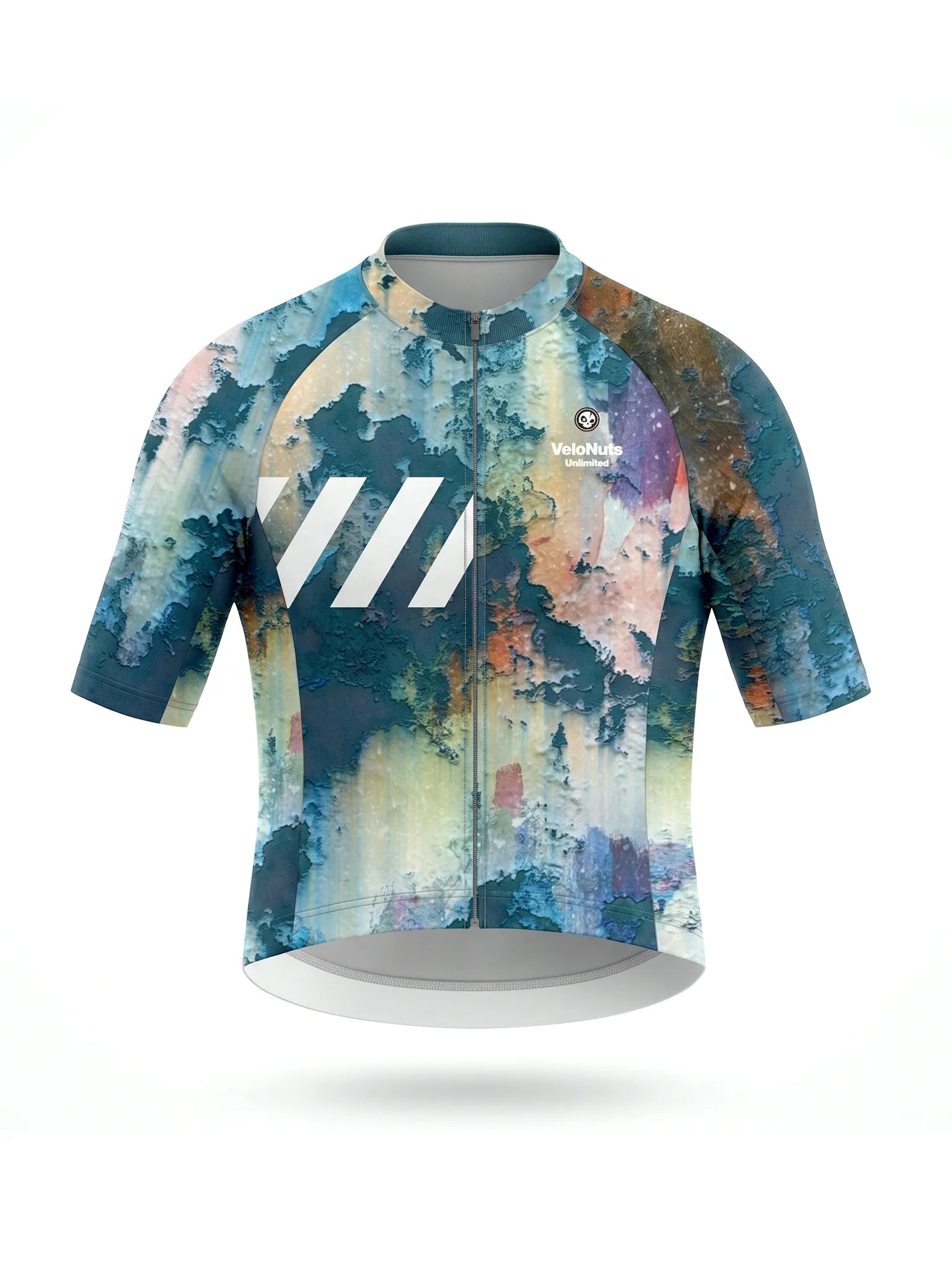 Men's Cycling Jersey Retro Signal#Type_Pixel Drift
