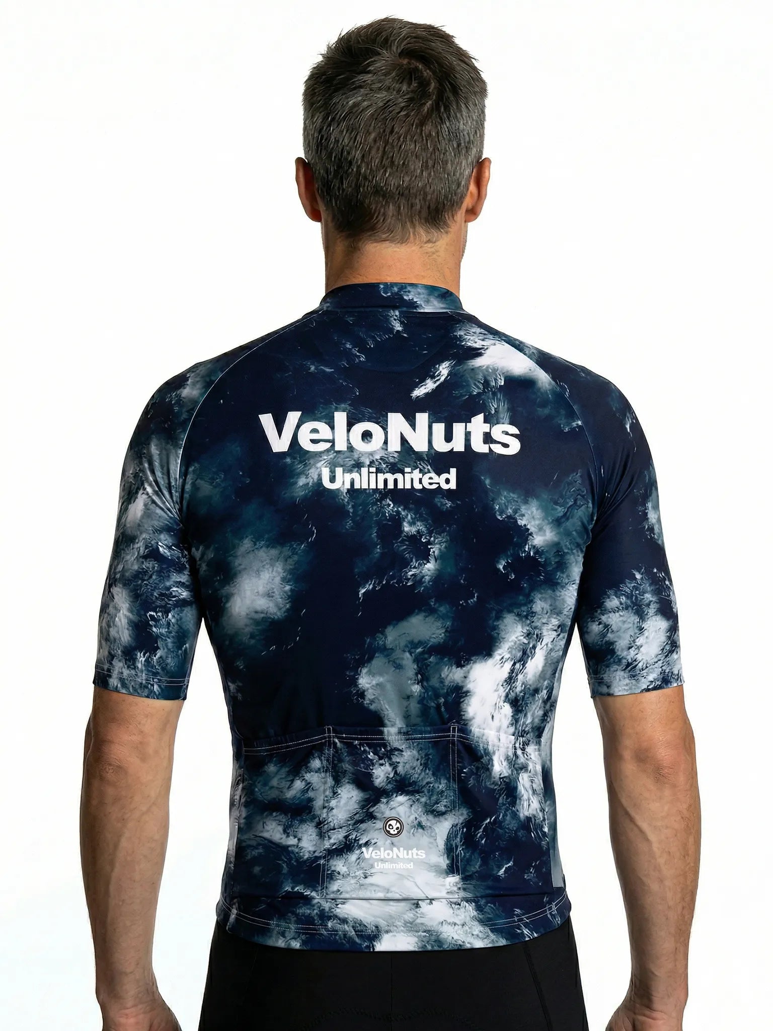 Men's Cycling Jersey Liquid Terrain#Color_Storm Current