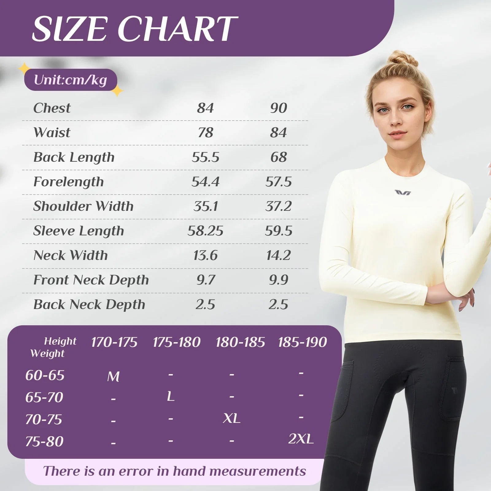 Women¡¯s cycling base layer long sleeve thermal undershirt
