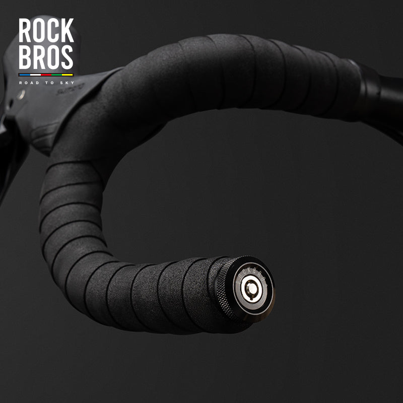 【ROAD TO SKY】ROCKBROS Bicycle Lock Hidden Handle Lock Mini Lock Bike Cable Lock Hidden in Handlebars Helmet Lock Zinc Alloy Lock Cylinder Aluminum Shell 25.6 inches for Roadbike - ROCKBROSUSA