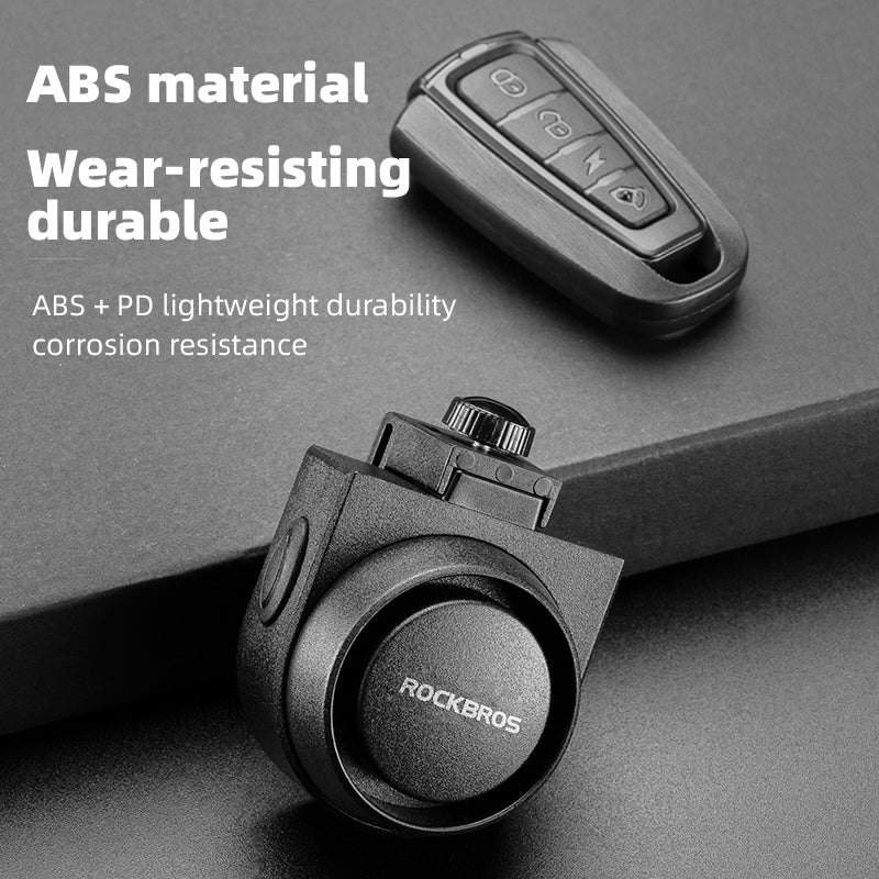 ROCKBROS Bike Alarm with Remote 115dB Wireless Anti-Theft Vibration Motorcycle Bicycle Alarm - ROCKBROSUSA