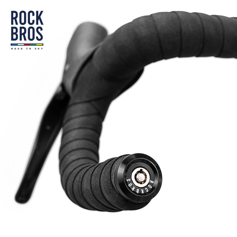 【ROAD TO SKY】ROCKBROS Bicycle Lock Hidden Handle Lock Mini Lock Bike Cable Lock Hidden in Handlebars Helmet Lock Zinc Alloy Lock Cylinder Aluminum Shell 25.6 inches for Roadbike - ROCKBROSUSA