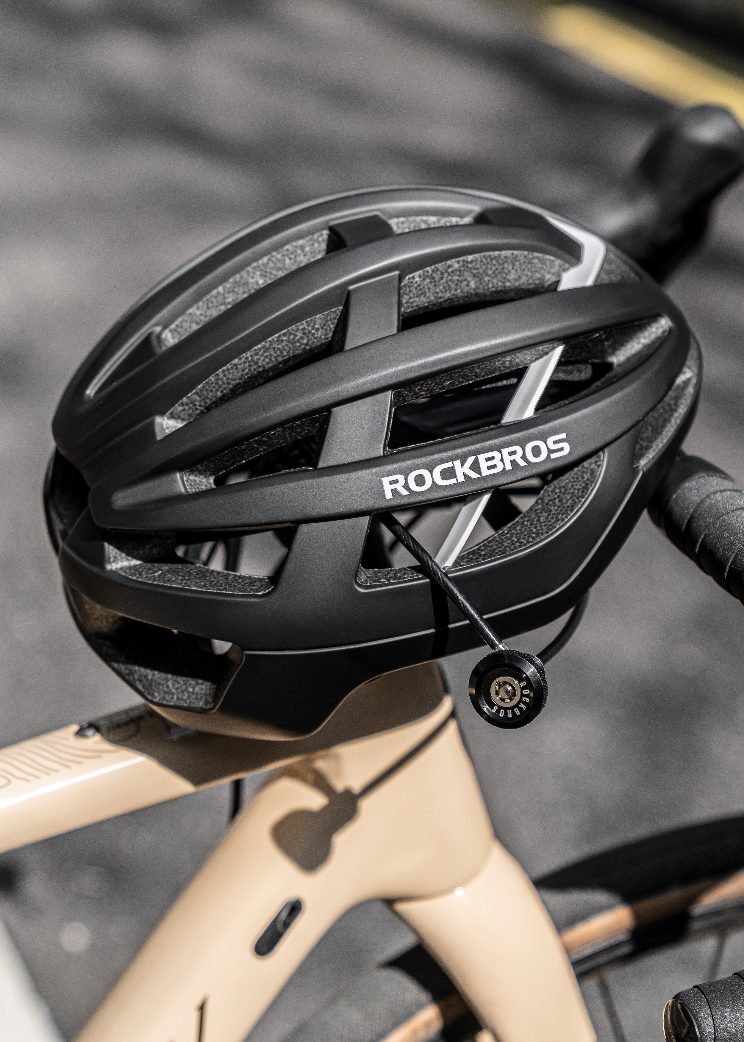 【ROAD TO SKY】by ROCKBROS Concealed Secure Road Bike Lock