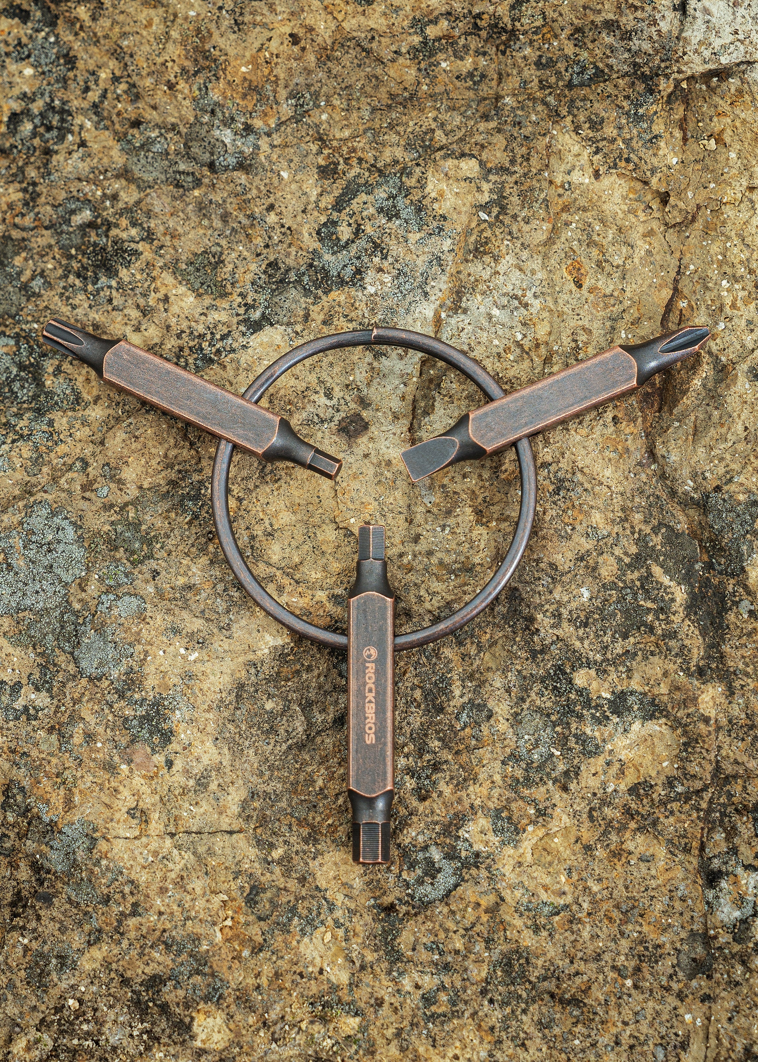 【ROAD TO SKY】by ROCKBROS Multi-Use Bike Tool Keyring