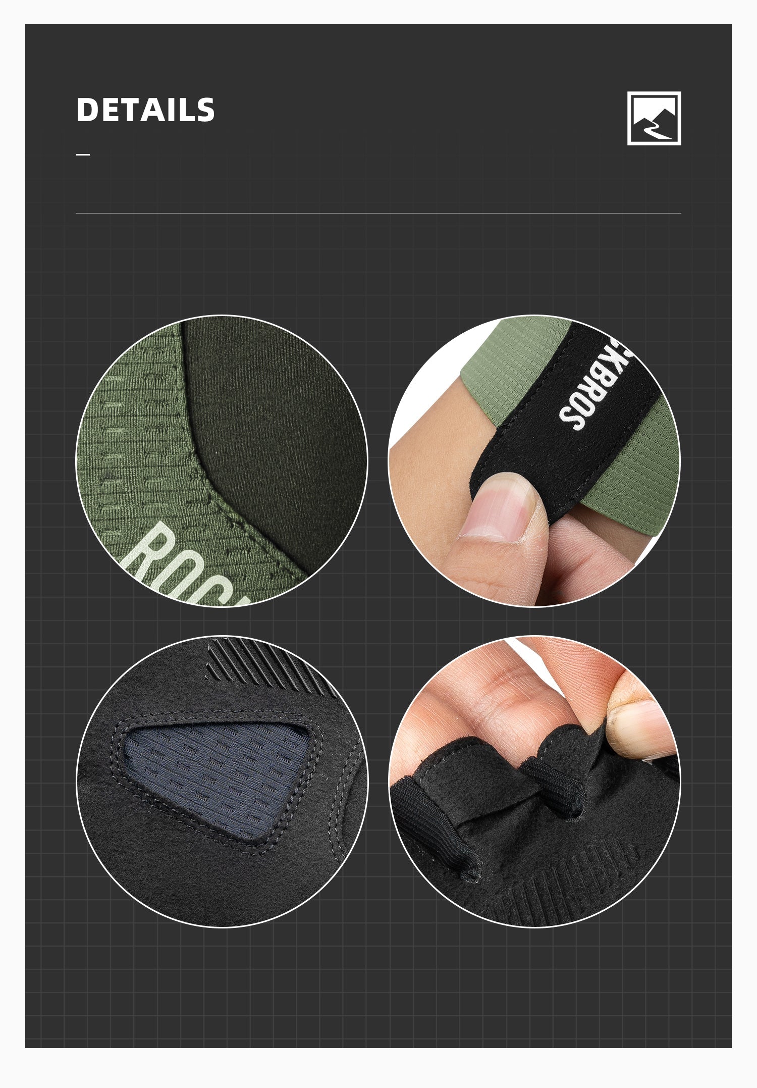 【ROAD TO SKY】by ROCKBROS Fingerless Anti-Slip Cycling Gloves in Various Colours