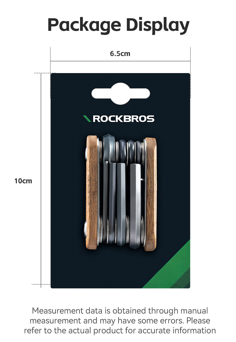 ROCKBROS 8-in-1 Multifunctional Portable Wooden Tool - ROCKBROSUSA