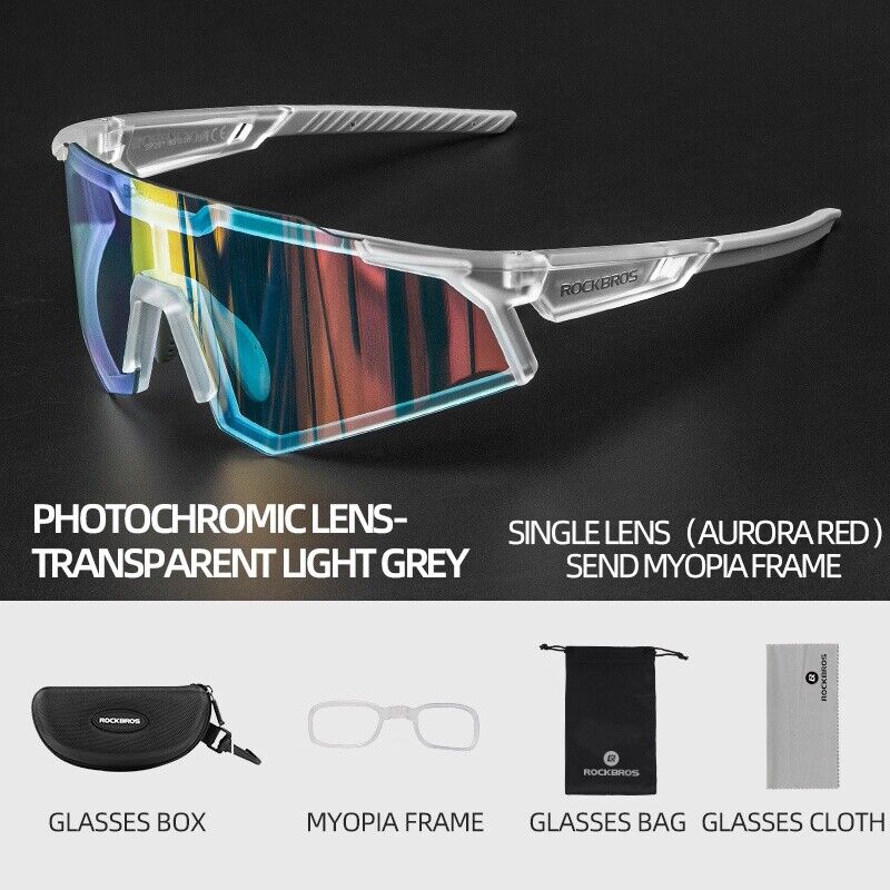 Photochromic lenses cycling best sale