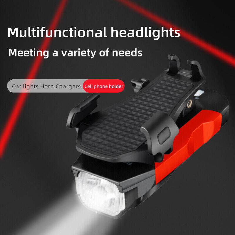 ROCKBROS Bicycle Headlight with Phone Holder - ROCKBROSUSA