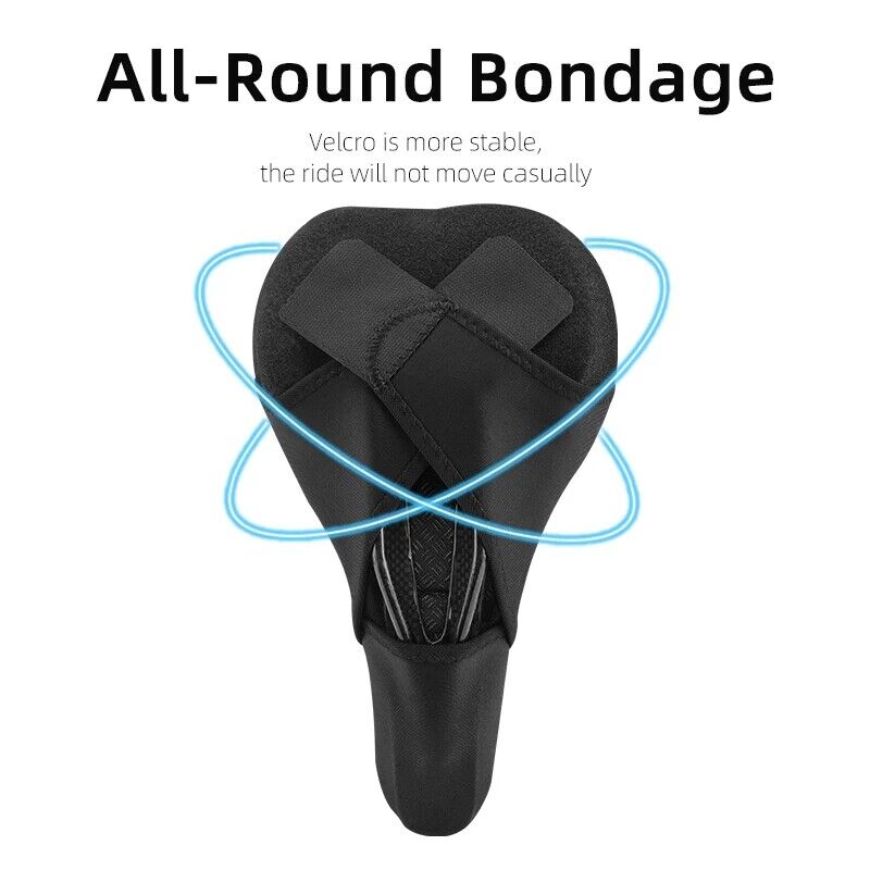 ROCKBROS Bicycle Cushion Cover Bike Seat Cover Breathable Road Mountain Bike Saddle Seat Cushion Silicon Cover - ROCKBROSUSA